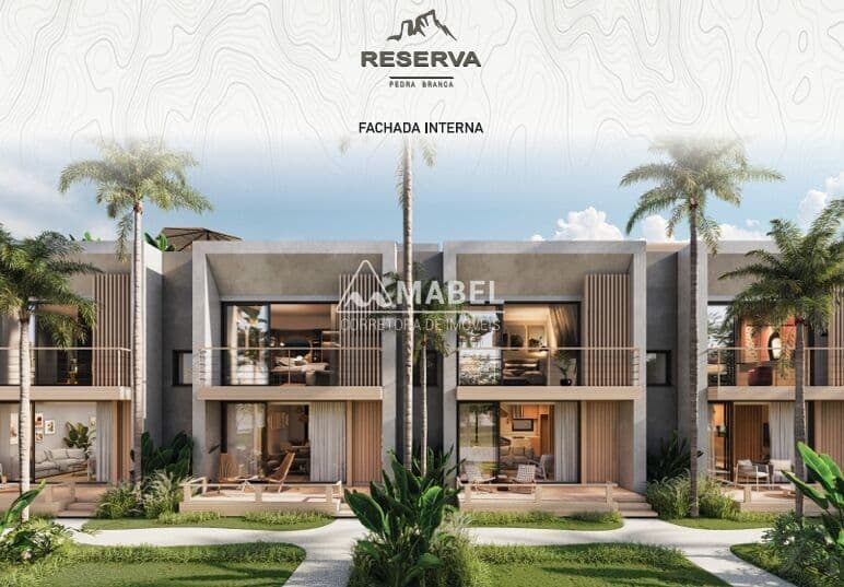 Casa 2 Dormitórios à Venda em Garopaba/SC - Reserva Pedra Branca