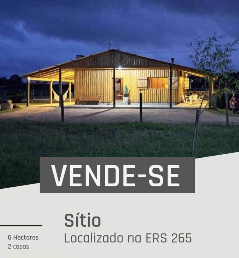 Fazenda/Sítios/Chácaras em São Lourenço do Sul - Avenida