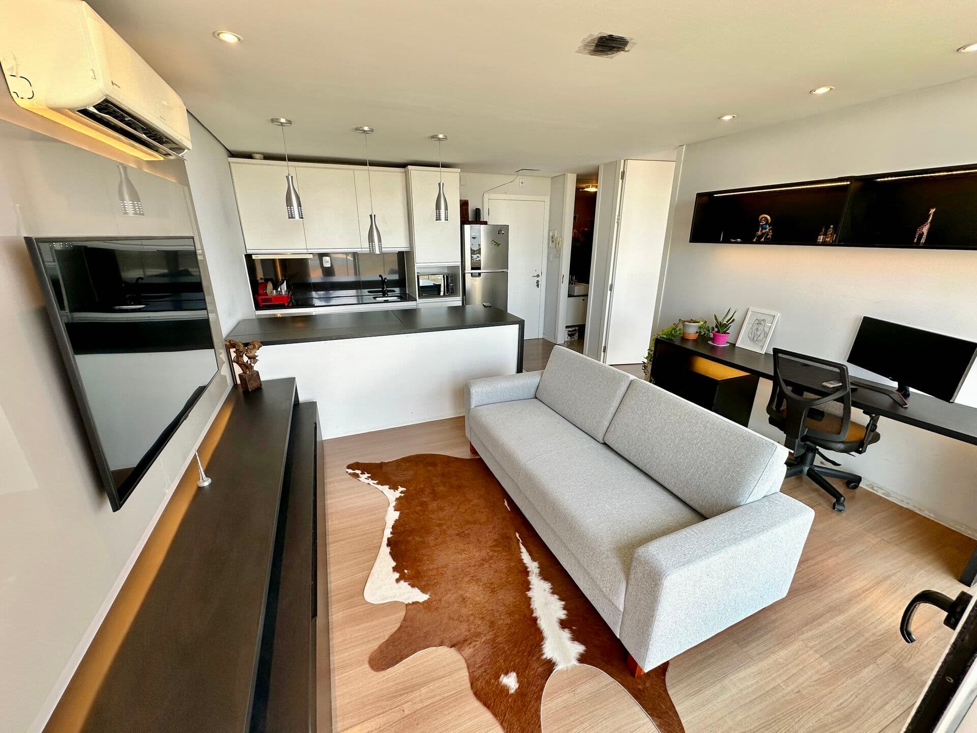 Apartamento mobiliado no Studio Residence