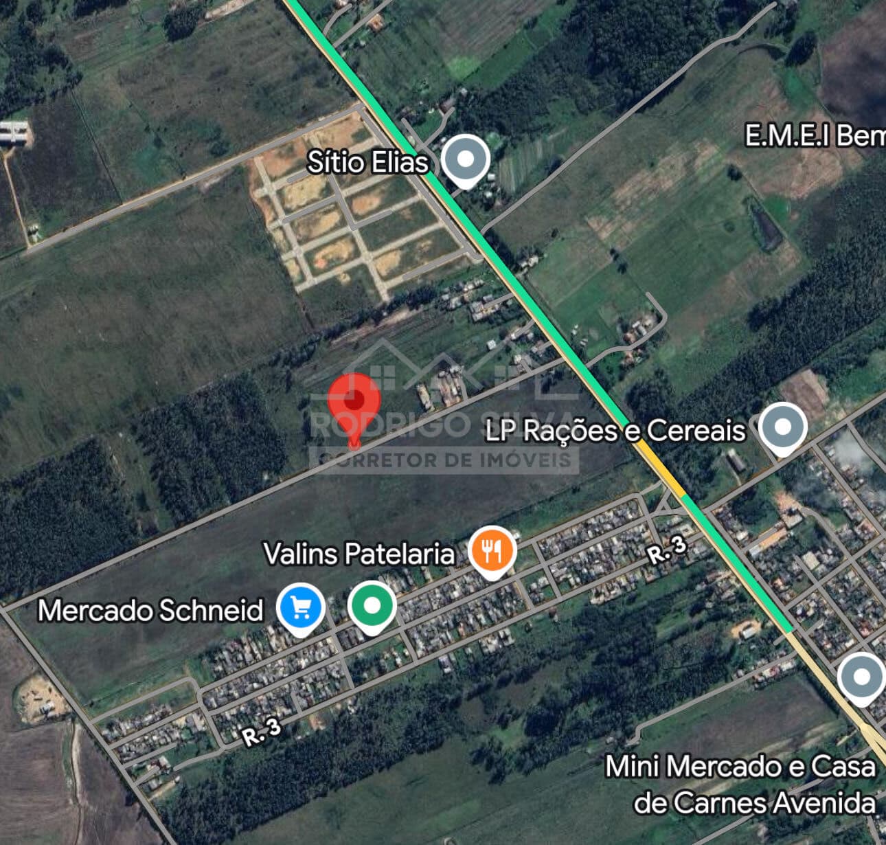 Lote/Terreno em São Lourenço do Sul - Avenida