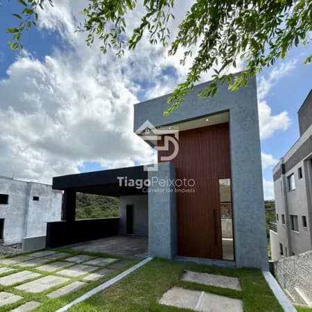Casa nova a venda no Alphaville Litoral Norte 2