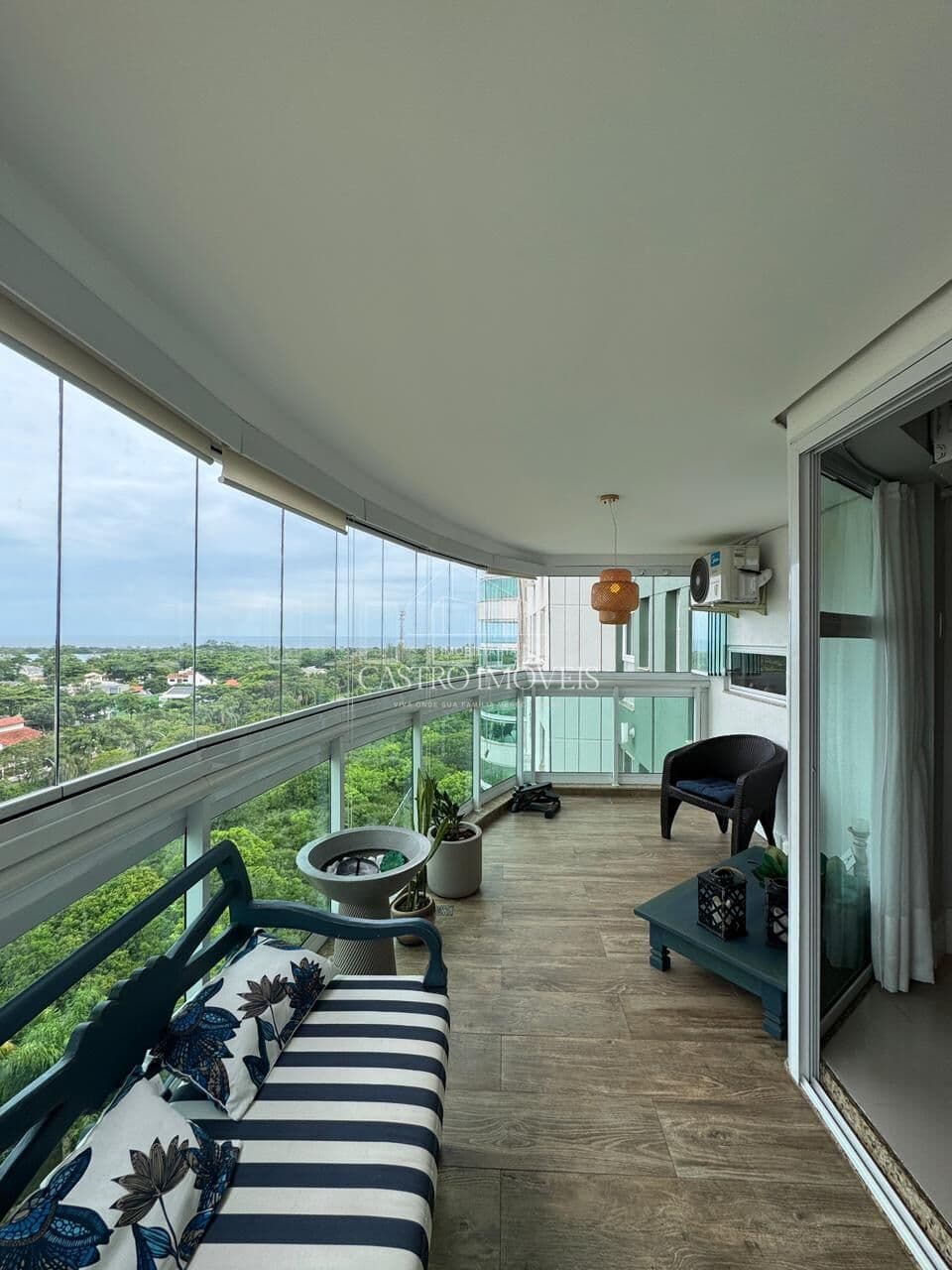 Apartamento Reformado com 124m2 3 quartos Vista Lagoa e Mar no Américas Park – Sunview | Barra da Tijuca