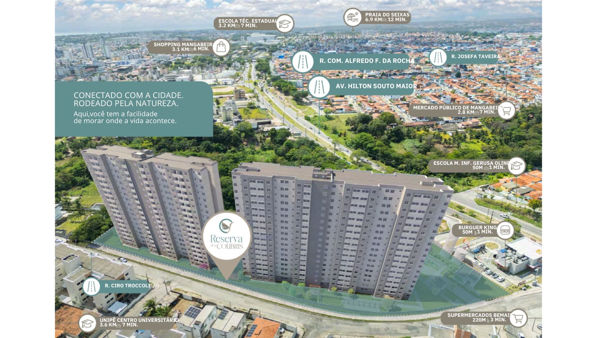Apartamento em Cidade dos Colibris, João Pessoa/PB