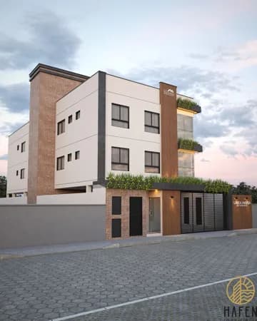 Apartamento com vista mar e 3 dormitórios em Penha/SC