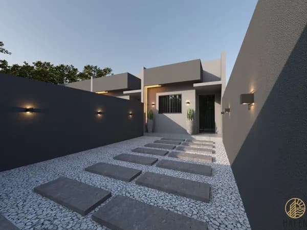 Casa Geminada com 2 Dormitórios no bairro Meia Praia em Navegantes/SC