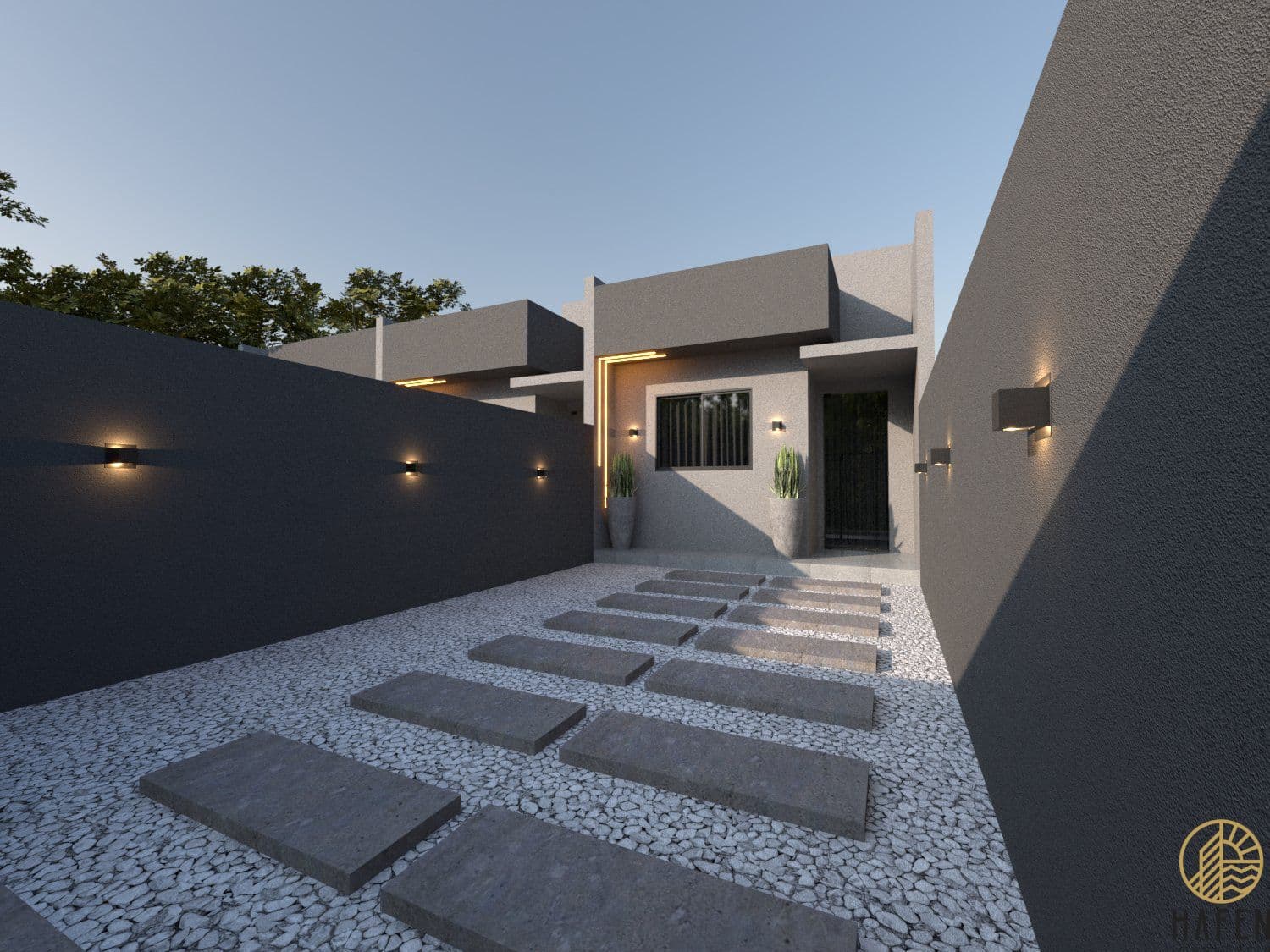 Casa Geminada com 2 Dormitórios no bairro Meia Praia em Navegantes/SC
