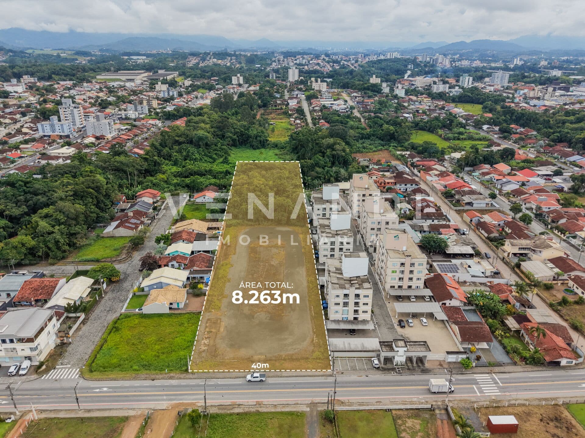 TERRENO COMERCIAL | Rua Minas Gerais em Indaial