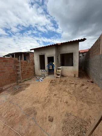 Casa em construção no Bairro Vila Rica em São Joaquim de Bicas/MG