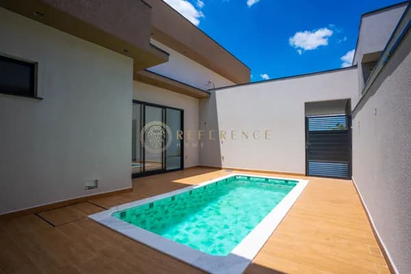 CASA TÉRREA 3 QUARTOS · 1 SUÍTE · PISCINA · PÉ DIREITO DUPLO · GRANVILLE SÃO VENÂNCIO, JUNDIAÍ/SP