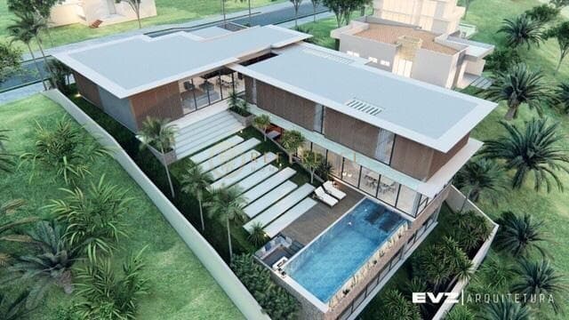 CASA TÉRREA DE ALTO PADRÃO NO FAZENDA SERRAZUL II | 632 M² | 4 SUÍTES COM CLOSET | PISCINA COM BORDA INFINITA - ITUPEVA/SP