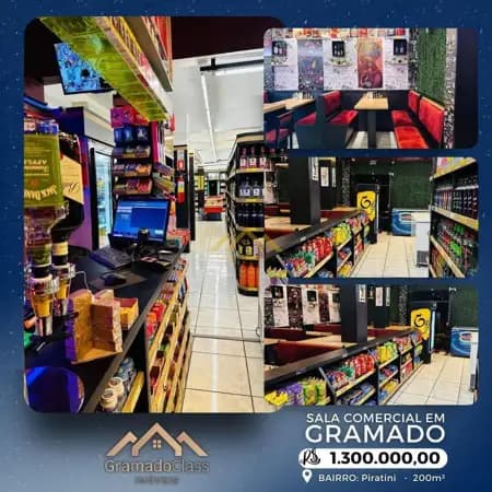 Sala comercial no bairro Piratini em Gramado!