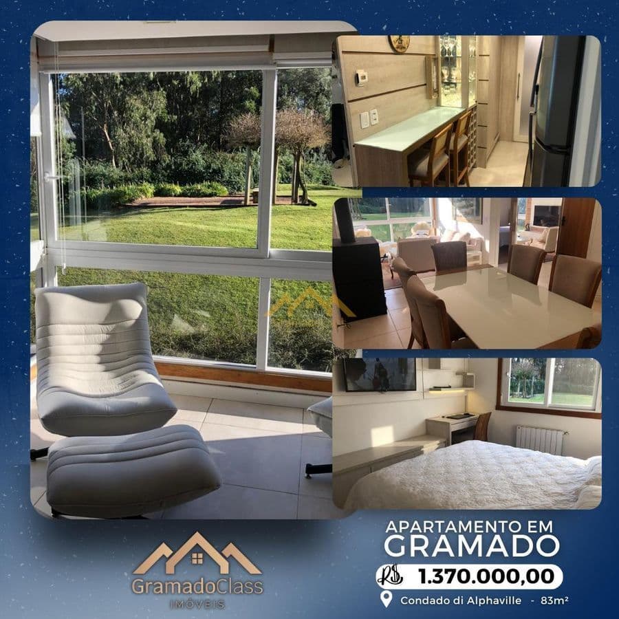 Apartamento em Condomínio em Gramado