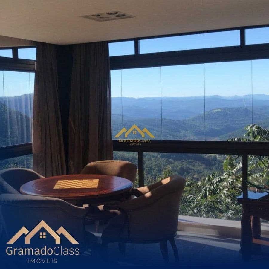 Apartamento mobiliado em Gramado com vista maravilhosa