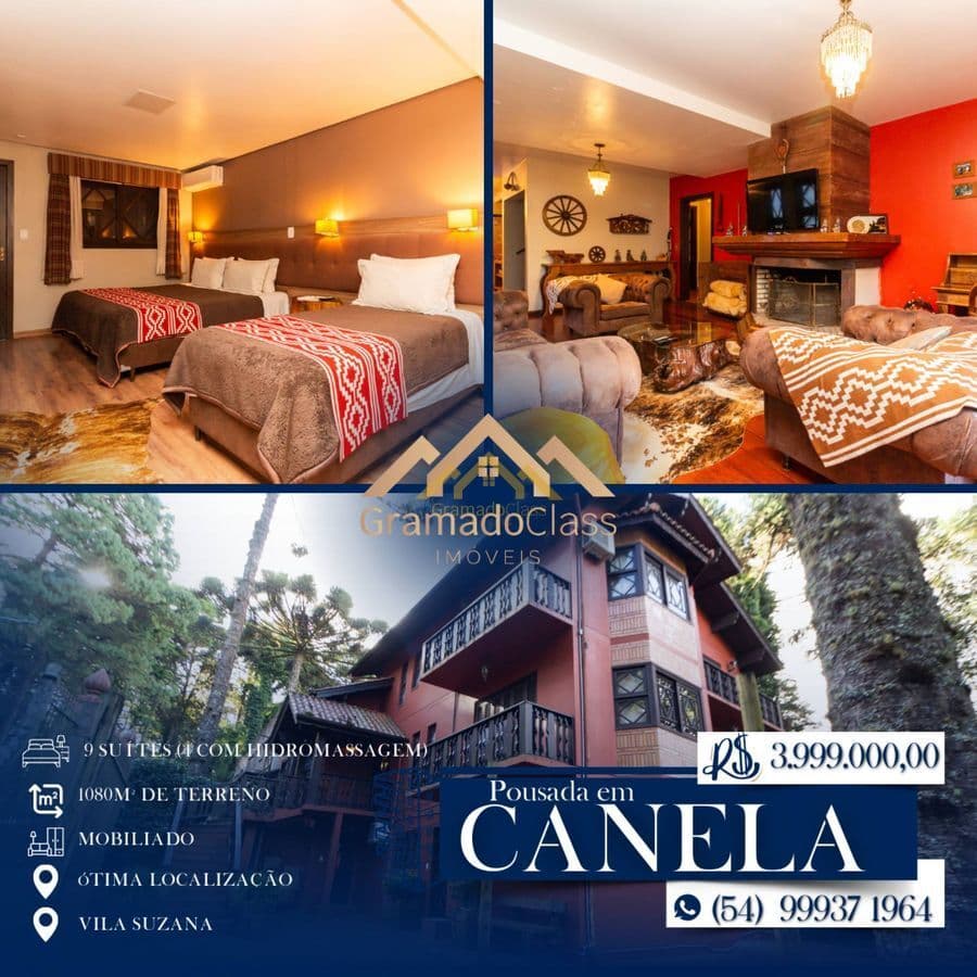 Pousada na Vila Suzana em Canela