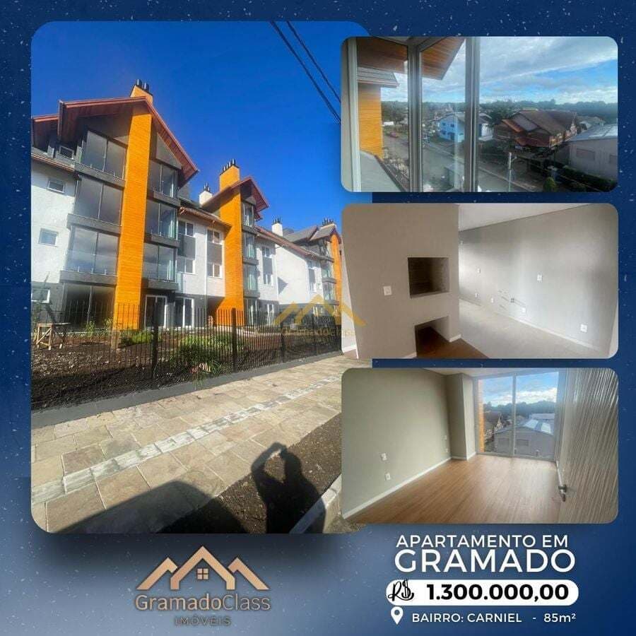 Apartamento de 85m² no Bairro Carniel em Gramado