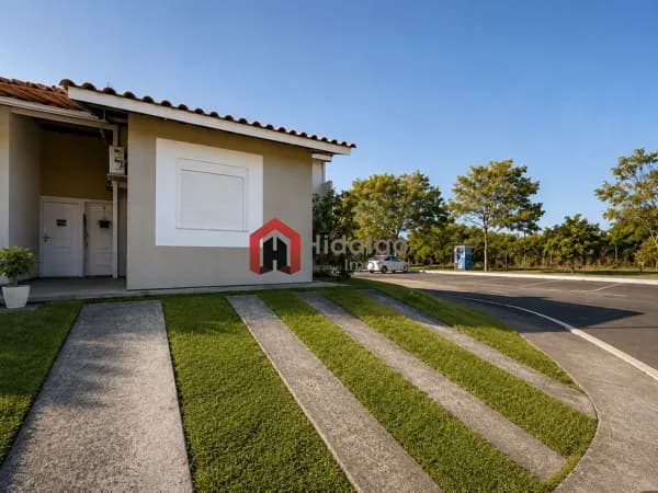Casa de esquina no condomínio Terra Nova em Alvorada-RS