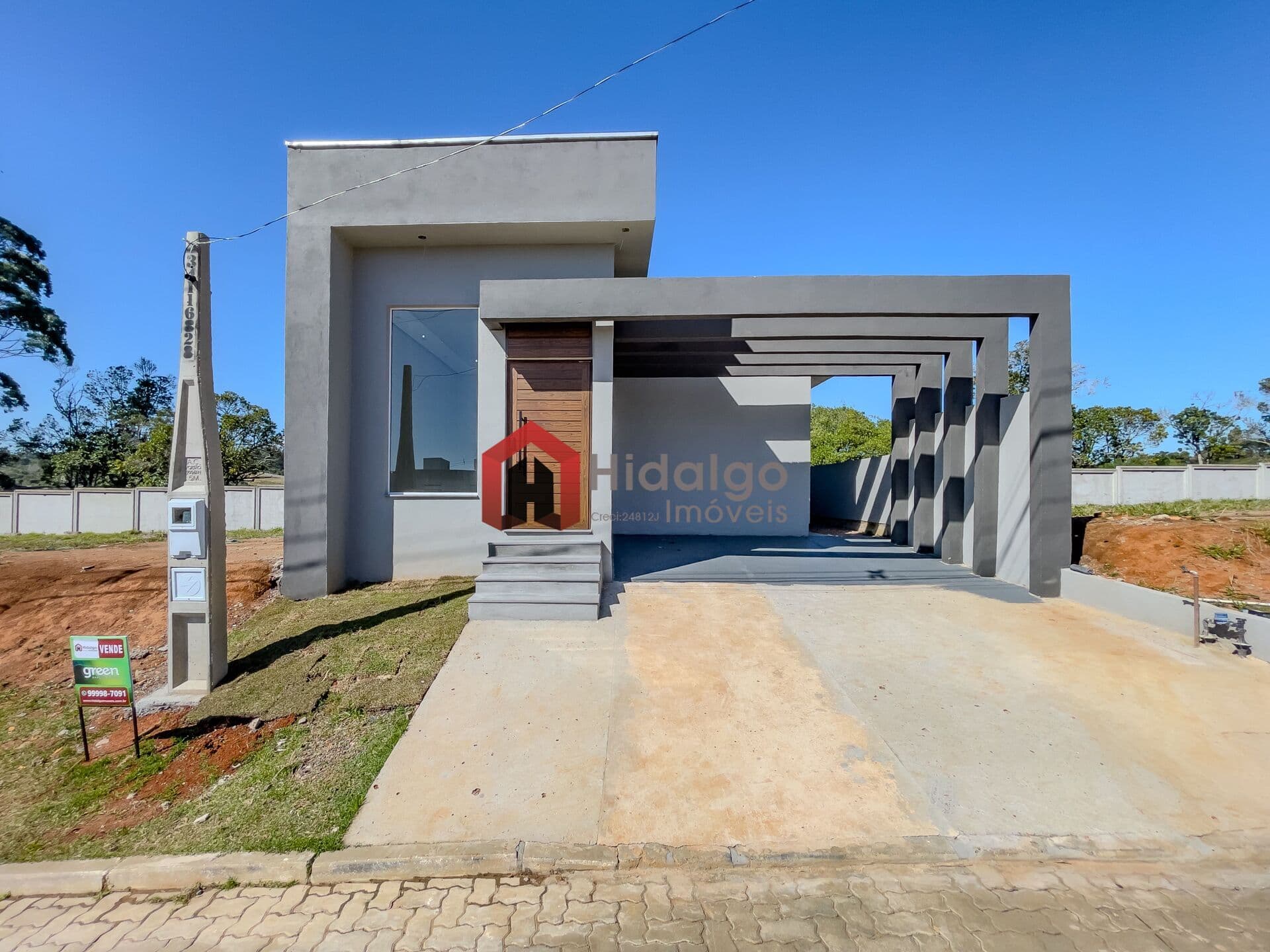 Casa Nova com muita Privacidade no Green Parque Jardim em Viamão!