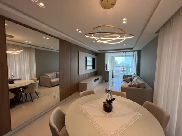 APARTAMENTO ALTO PADRÃO 4 SUITES VISTA MAR, MEIA PRAIA- ITAPEMA