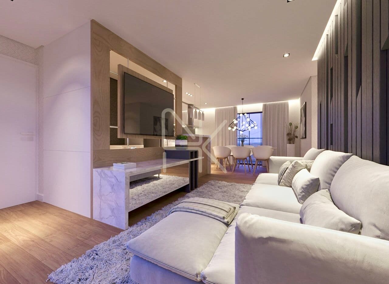 Apartamentos à venda no Atiradores, Joinville/SC – 3 dormitórios (1 suíte) | 80 m² privativos