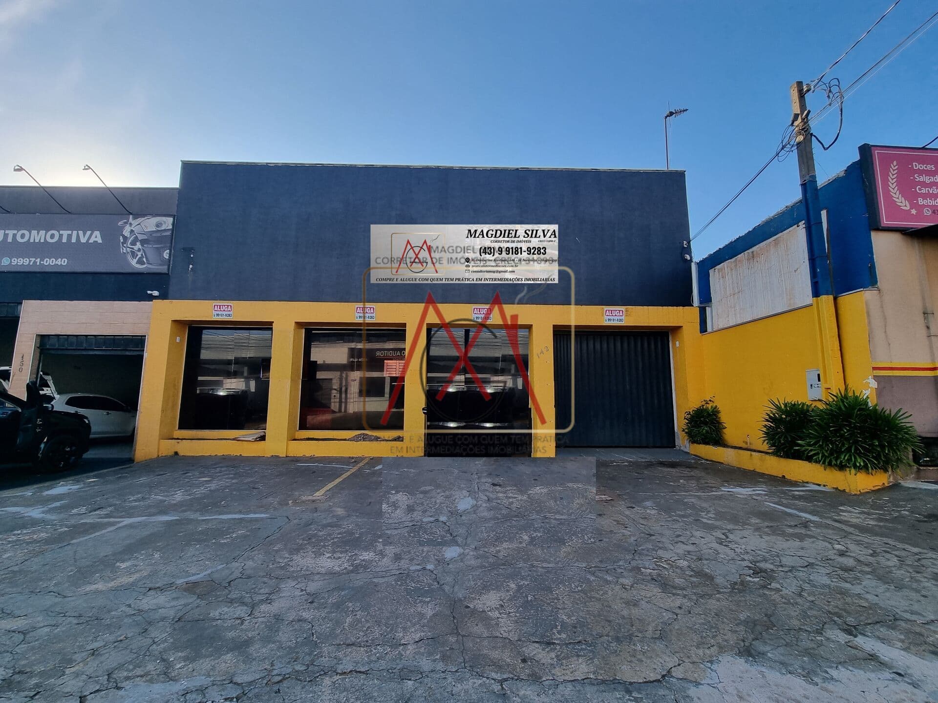 Salão comercial em Vila Cascata, Arapongas/PR