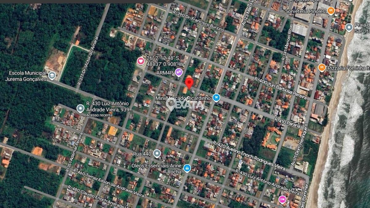 Lote/Terreno em Itapoá - Barra Do Saí
