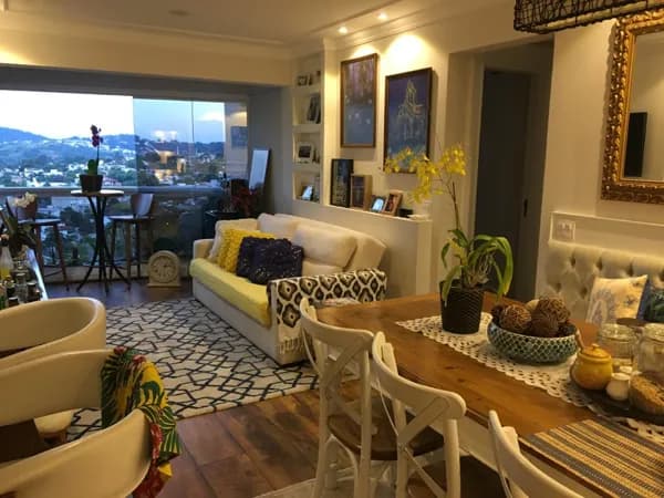 Apartamento a venda de 70 m2 com 2 dormitórios e 1 vaga no condomínio Novare em Alphaville