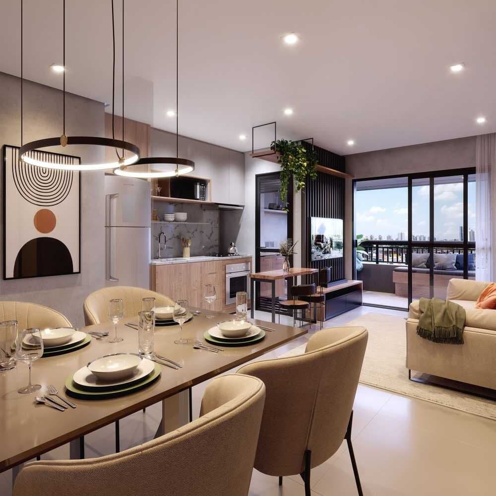 Apartamento de 3 Dormts (1 suíte) e 2 vagas à venda no Manacá na Aldeia de Barueri