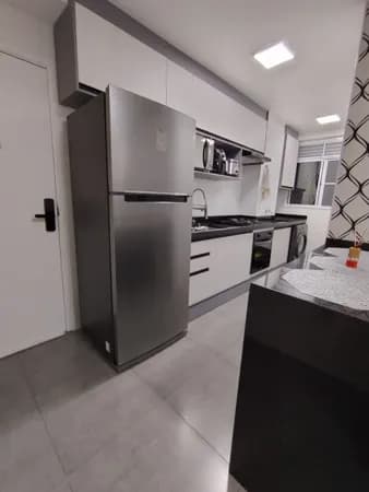 Apartamento de 45m² à Venda no Top Life Granja Vianna – PORTEIRA FECHADA - Totalmente Reformado!
