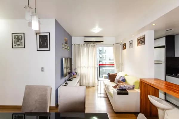 🏙️ Apartamento à Venda na Rua Alvorada, 81 – Vila Olímpia | Mobiliado | Varanda | 1 Vaga