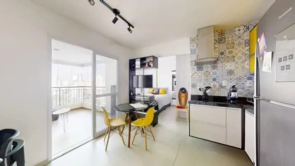 Apartamento para venda em Barra Funda com 1 quarto, sendo 1 suíte , 37m² : EE5TE