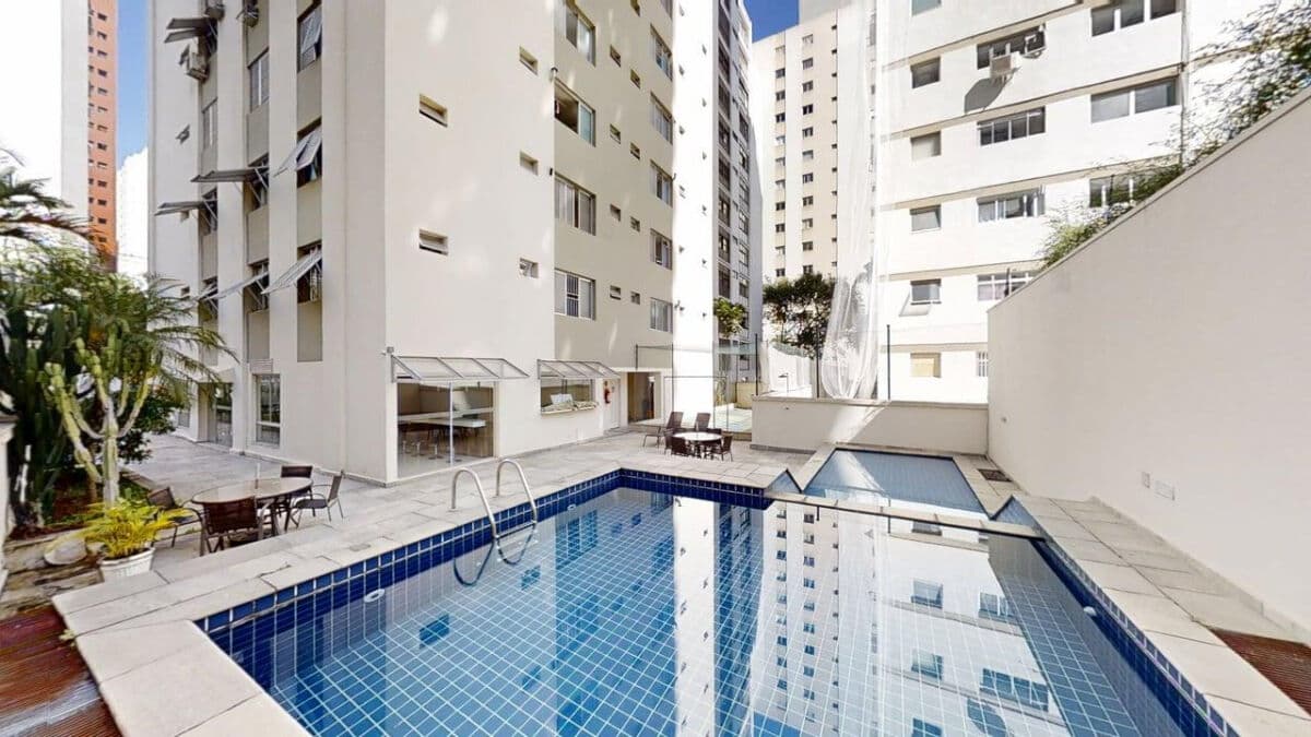 Apartamento para venda em Itaim Bibi com 2 quartos, sendo 1 suíte, 141m² : 06T8A