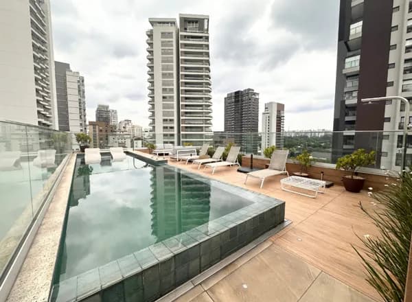 Apartamento para venda em Indianópolis com 1 quarto , 25m² : OLC9D