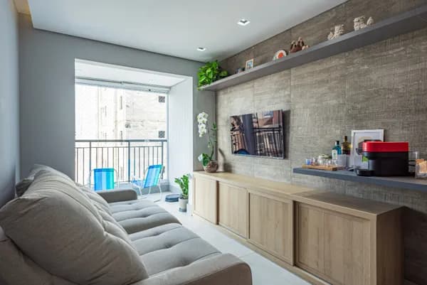 Apartamento para venda em Vila Clementino com 1 quarto, sendo 1 suíte, 55m² : 81G67