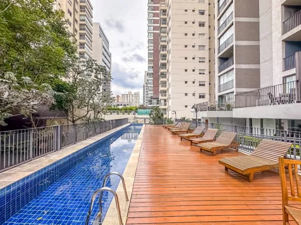 Studio para venda em Vila Nova Conceição com 1 quarto, sendo 1 suíte, 35m² : FMIU2