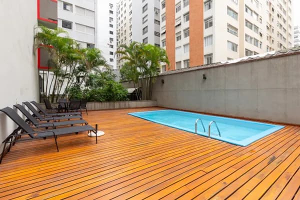 Flat para venda em Cerqueira César com 1 quarto , 27m² : CLUXA