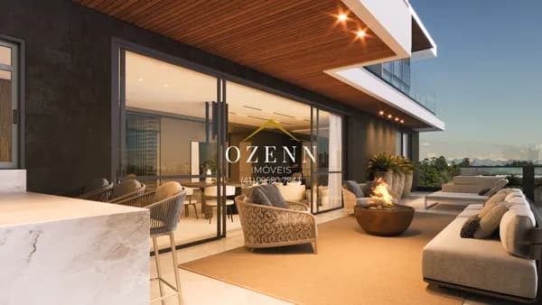 Cobertura Duplex com 3 suítes e 3 vagas no Água Verde