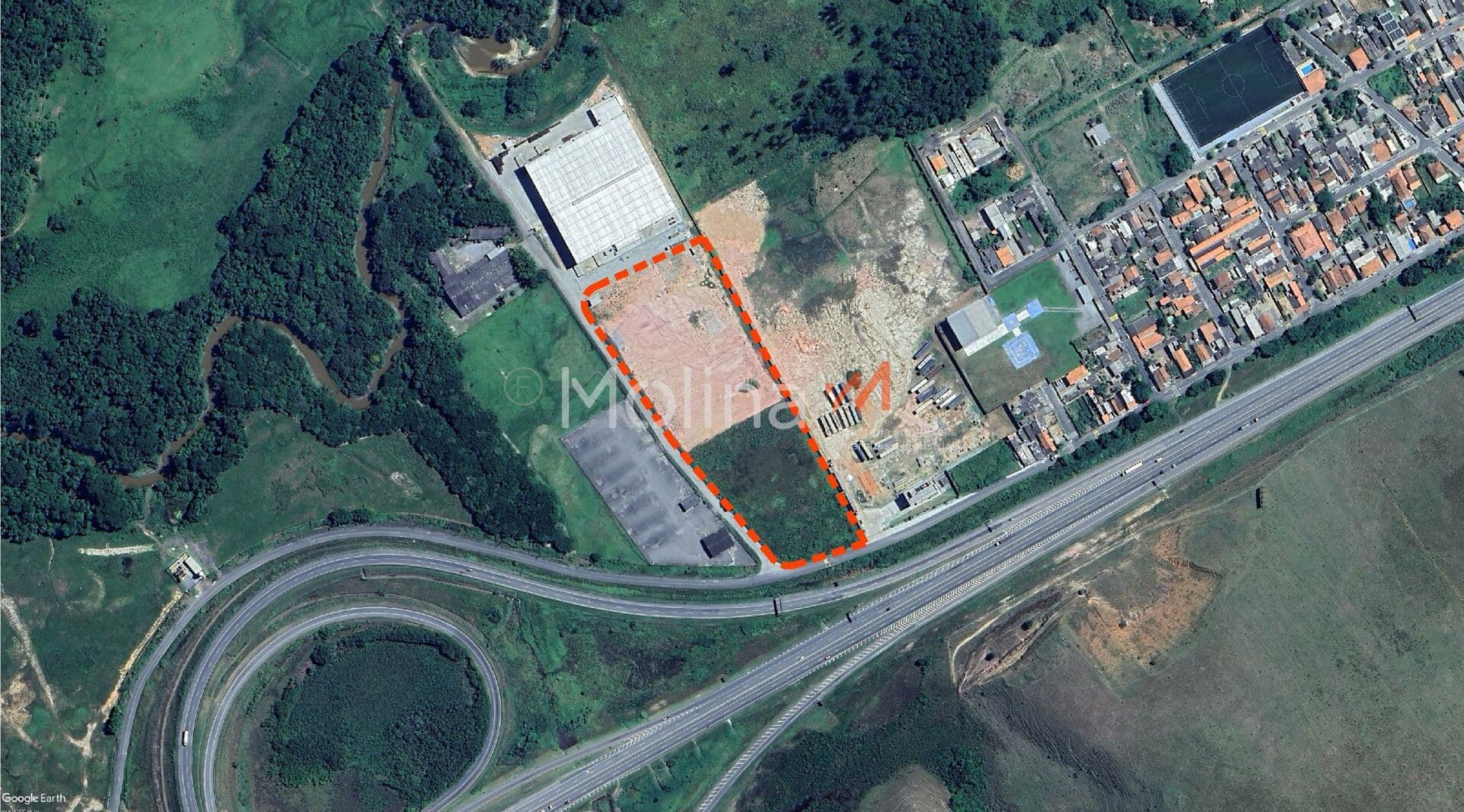 Área Industrial em Guararema de 21.000m²