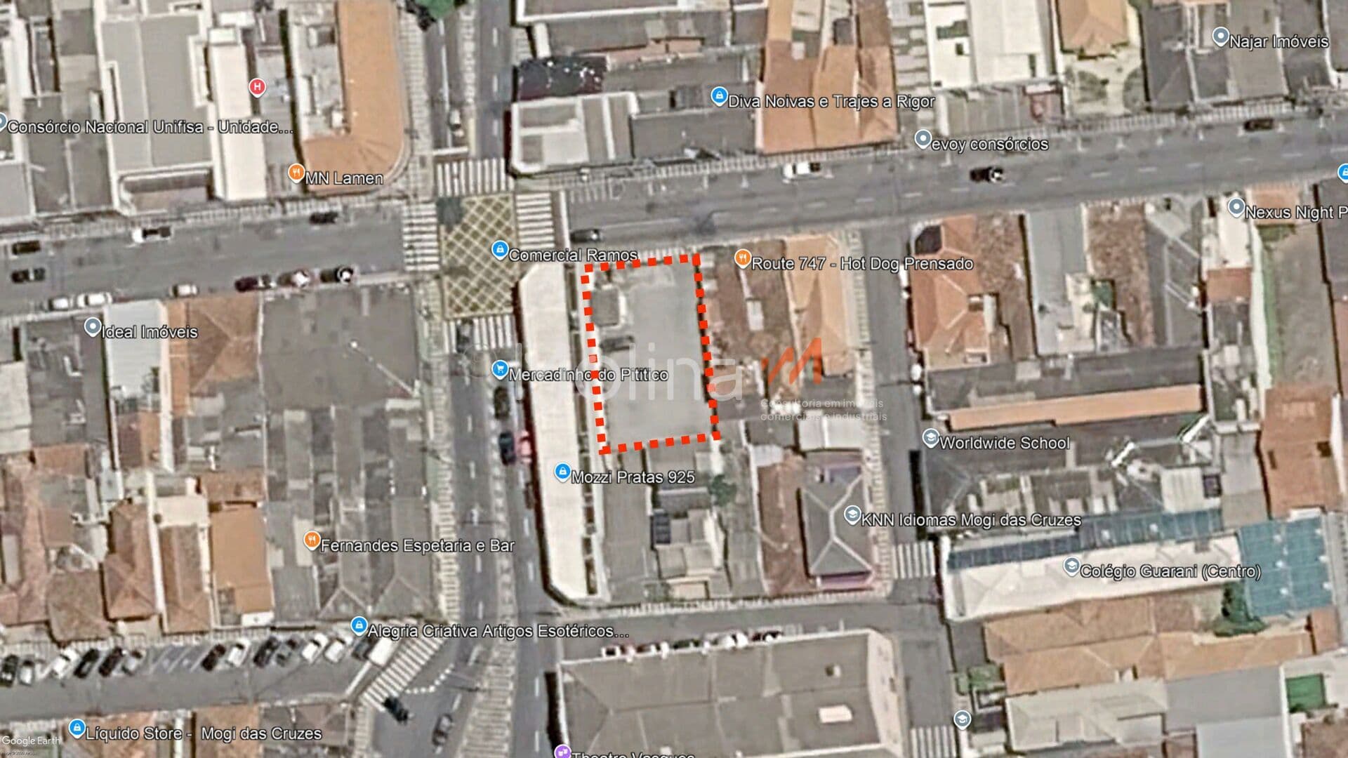 Terreno no Centro de 361,62m²