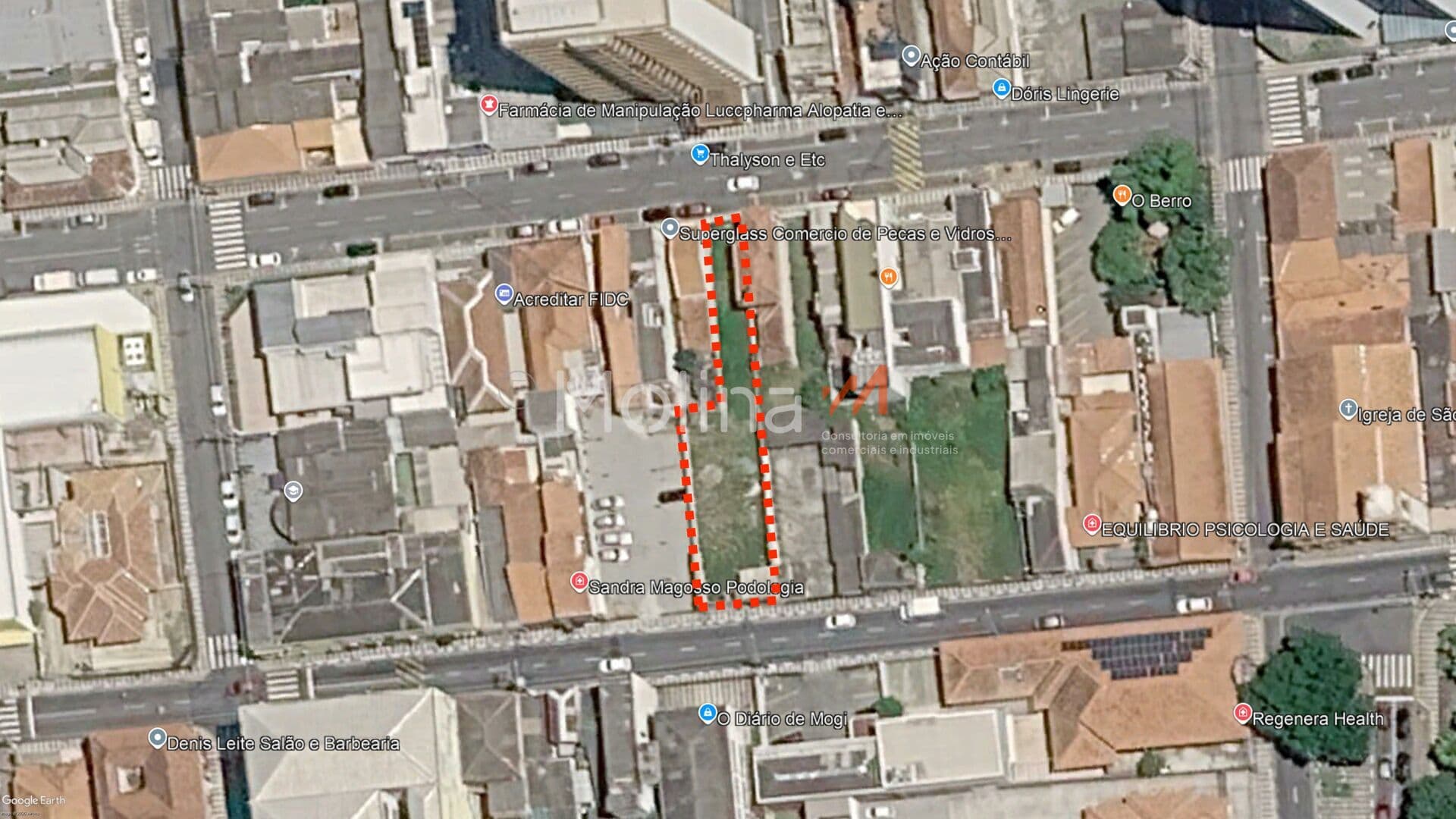 Terreno no Centro de 400m²