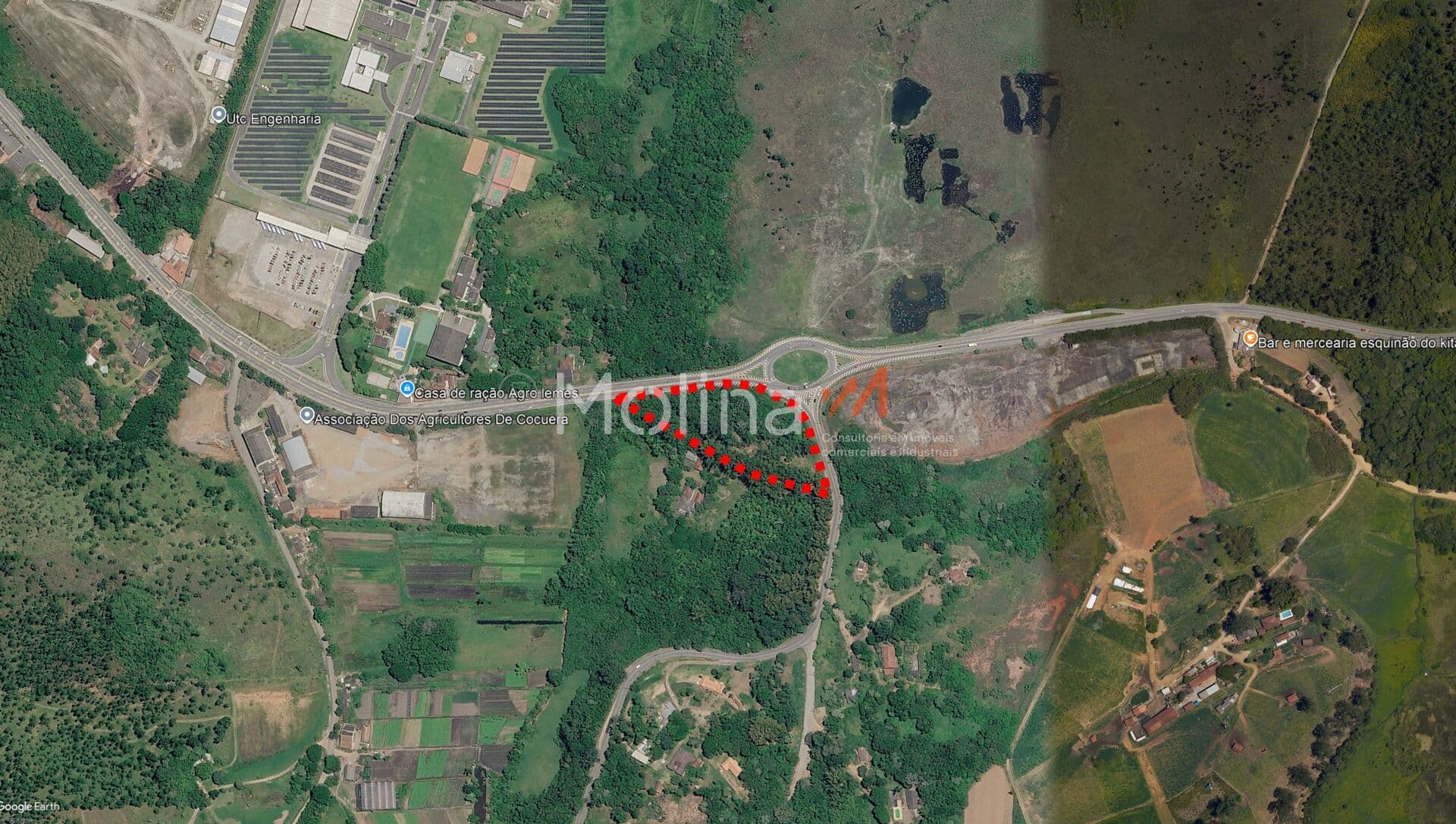 Área em Cocuera de 9.600m²