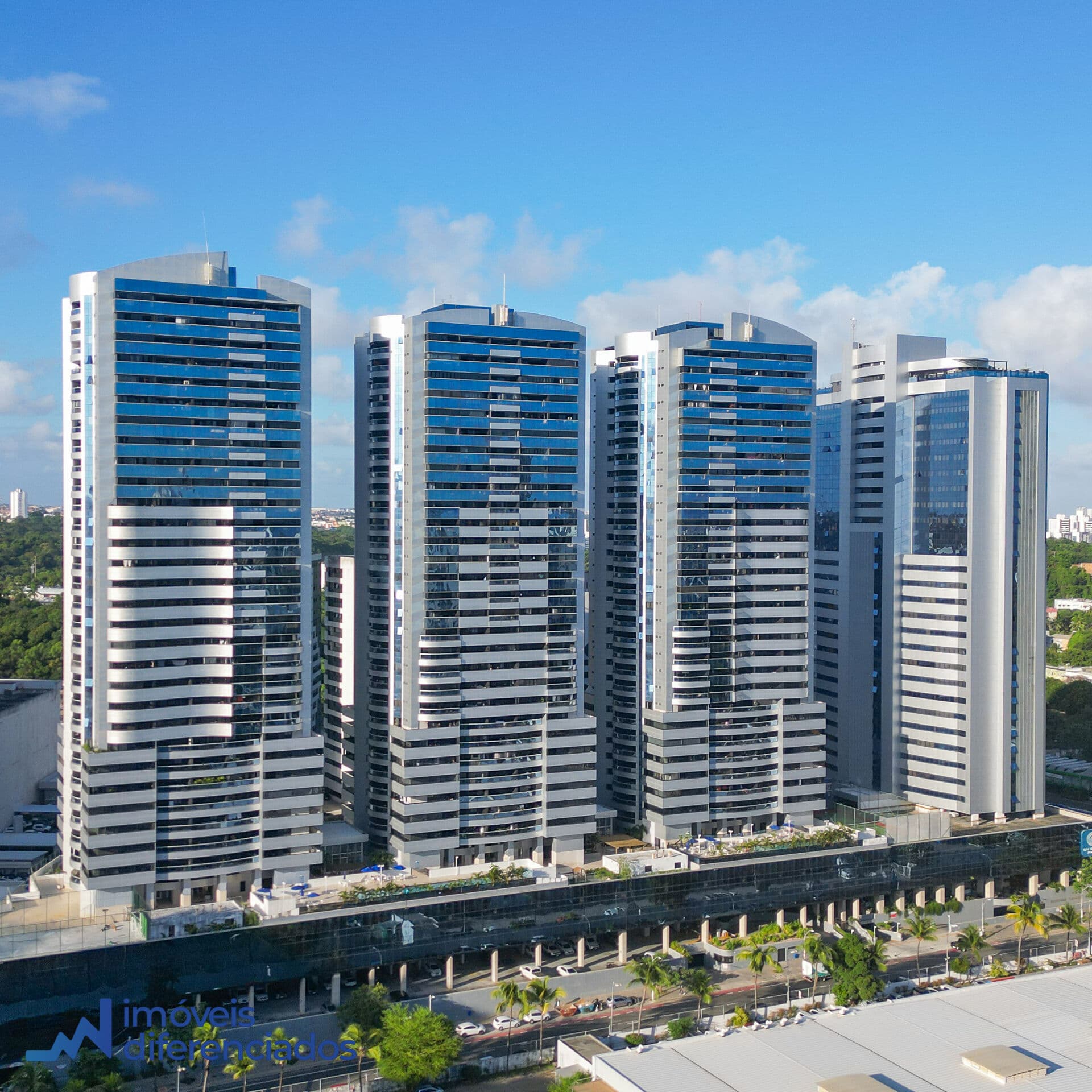 QUARTO E SALA MOBILIADO COM 51M² NO SALVADOR PRIME