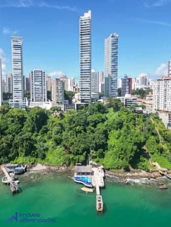 VENDA - 4 SUÍTES DE 411M² VISTA MAR COM PIER PRIVATIVO NO CORREDOR DA VITÓRIA.
