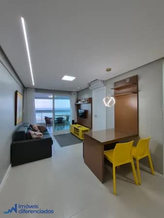 Apartamento 1 quarto frente mar com 44m²
