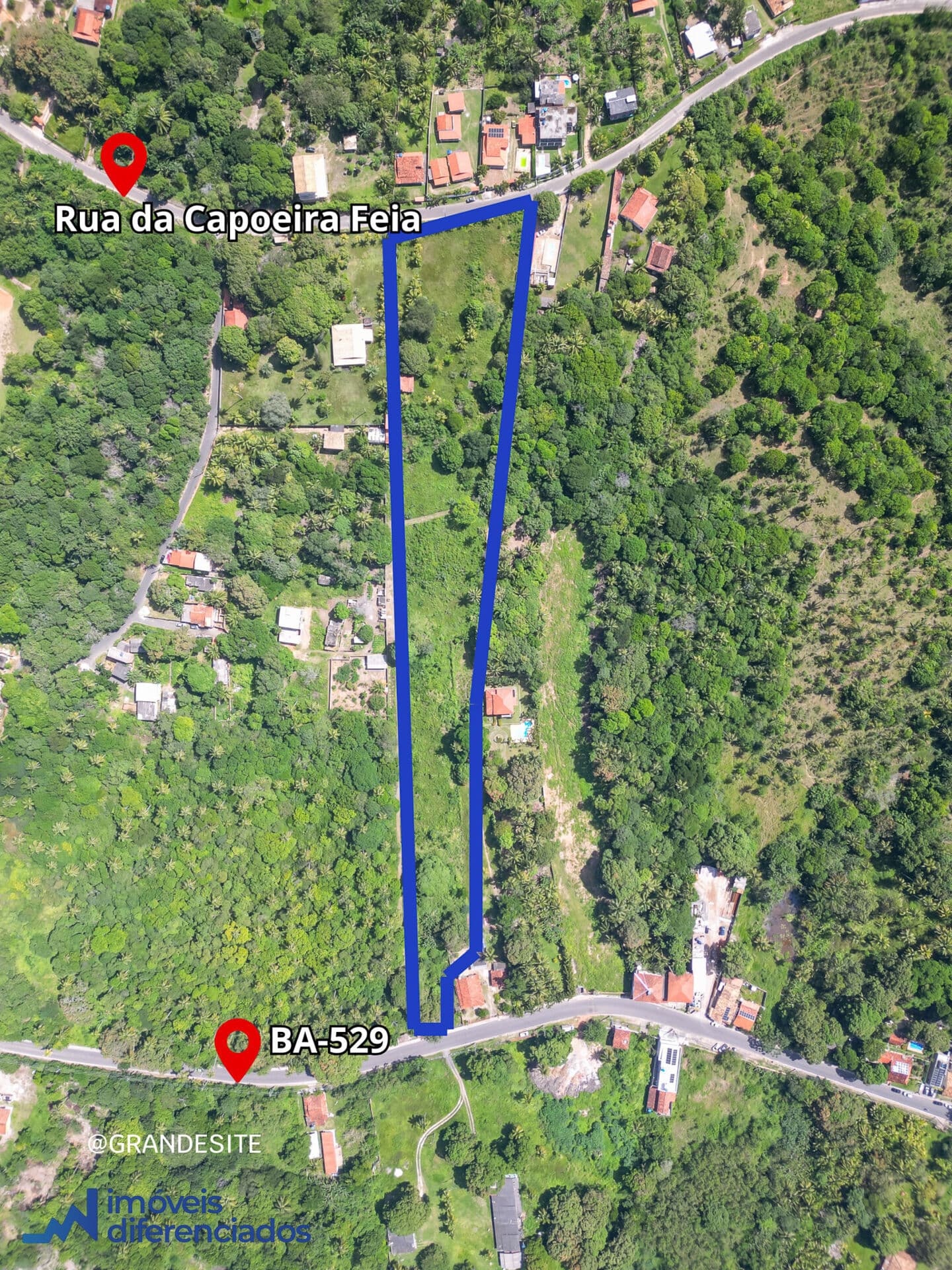 VENDA - Terreno com 17.902 m² em Monte Gordo/Camaçari.