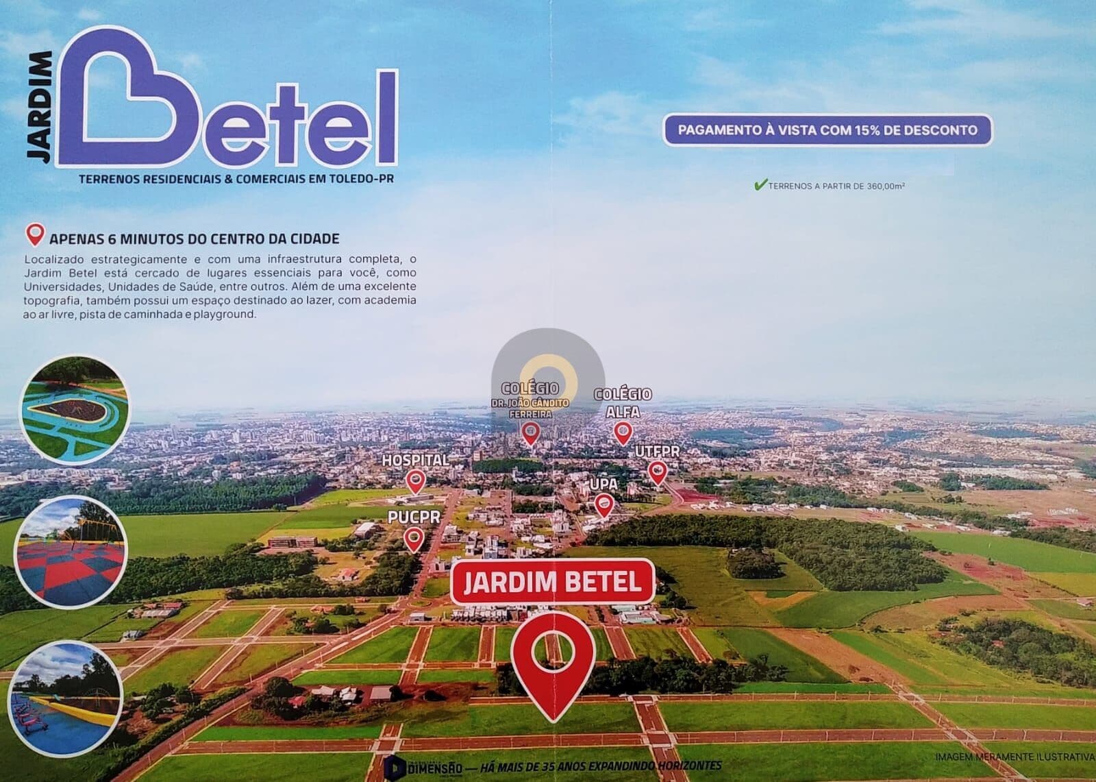 Lote/Terreno em Toledo - Vila Becker