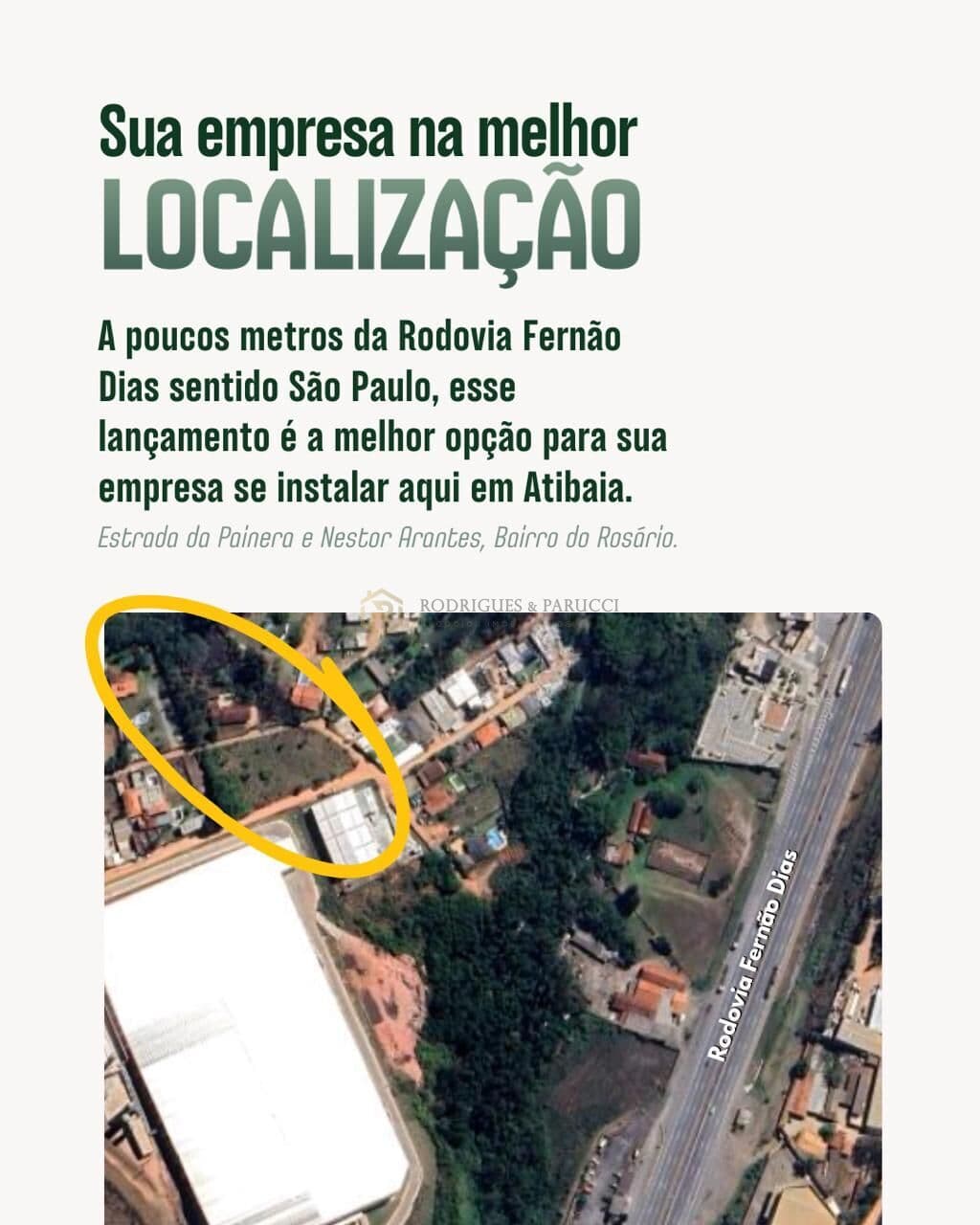 Terreno Lote Industrial / Comercial Atibaia/SP Aceita Veículo