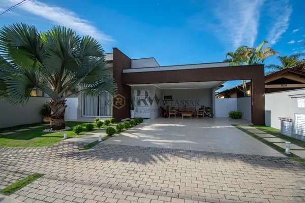Casa Terrea e Moderna | Condomínio Fechado Shambala II - Atibaia/SP