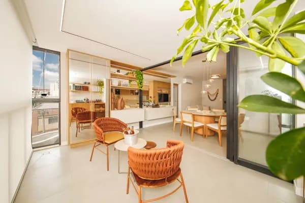 Apartamento decorado 3 quartos
