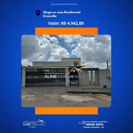 Casa em Goianésia - Residencial Granville