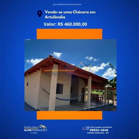 Fazenda/Sítios/Chácaras em Jaraguá - Centro